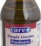 CARE OTC medicines cough & cold simple linctus paediatric 200ml