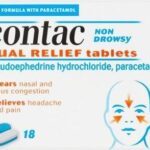 CONTAC Dual Relief Non-drowsy Tablets 500mg/30mg 18