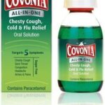 COVONIA oral liquid all-in-one chesty cough, cold & flu relief 3.0mg/200mg/1000mg/12.18mg 160ml