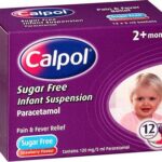 Calpol 120mg/5ml Sugar Free Infant Sachets Oral Suspension Strawberry Flavour 2+ Months