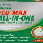 GALPHARM Flu Max all-in-one tablets /250mg  16