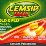 LEMSIP MAX cold & flu capsules 50mg/1000mg/12.2mg  8