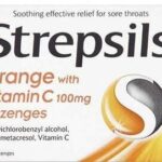 STREPSILS lozenge orange & vitamin C 0.6mg/1.2mg/100mg  36
