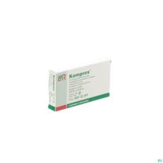 Komprex 0 Kidney-shaped 9 cm Thickness 1 cm | 1 piece
