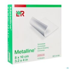 Metalline Sterile Compress 8 x 10 cm | 10 pieces