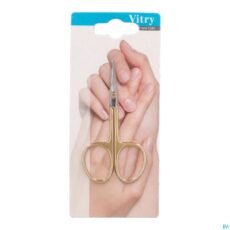 Vitry Prestige Cuticle Scissors Curved Inox | 1 piece