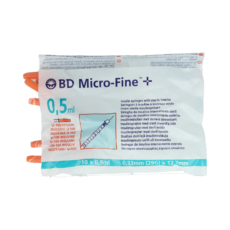 BD Micro-Fine+ Insulin Syringes 0.5 ml (29G) 12.7 mm | 10 pieces