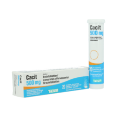 Cacit 500 mg | 20 effervescent tablets