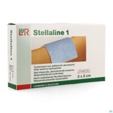 Stellaline 1 Sterile Compress 5 cm x 5 cm (36037) | 26 pieces
