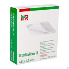 Stellaline 3 Sterile Compress 7.5 cm x 7.5 cm (36038) | 12 pieces