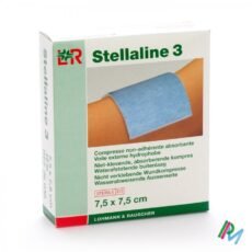 Stellaline 3 Sterile Compress 7.5 cm x 7.5 cm (36038) | 12 pieces