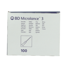 BD Microlance 3 Needle 30G 1/2 Yellow 0.3 x 13 mm | 100 pieces