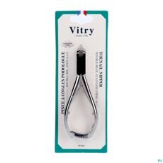 Vitry Nail Clippers Double Jaws 14 cm Inox | 1 piece