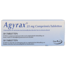 Agyrax 25 mg | 50 tablets