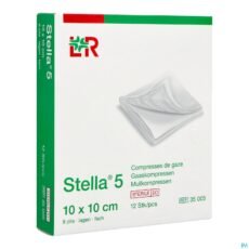 Stella 5 Sterile Compress 10 cm x 10 cm (35005) | 12 pieces