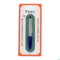 Vitry File Sapphire Pocket Size | 1 piece