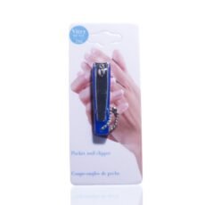 Vitry Nail Clippers Pocket Size Blue | 1 piece