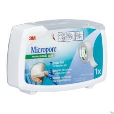 Micropore 1.25 cm x 9.14 m + Dispenser | 1 piece
