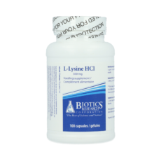 Biotics L-Lysine HCl | 100 capsules