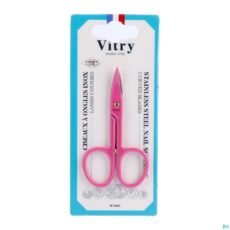 Vitry Nail Scissors Colored Curved | 1 piece