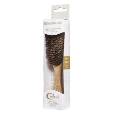 Vitry Cartel Brush Wood Oval White | 1 piece