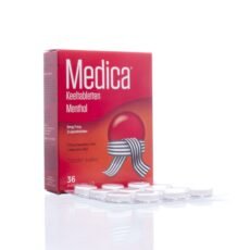 Medica Throat Tablets Menthol | 36 lozenges