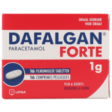 Dafalgan Forte 1 g | 16 tablets