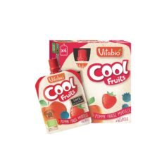 Vitabio Cool Fruits Apple-Starberry-Blueberry | 4 x 90 g