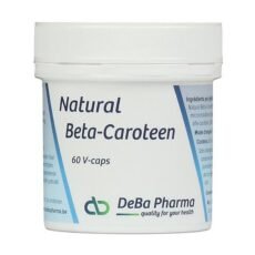DeBa Pharma Natural Beta-Carotene | 60 capsules