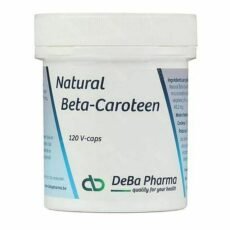 DeBa Pharma Natural Beta-Carotene | 120 capsules