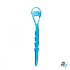 Miradent Tongue-Clin Deluxe Tongue Cleaner Blue | 1 piece