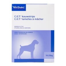 Virbac C.E.T. Chew Strips Oral Hygiene for Dogs > 25 kg | 226 g