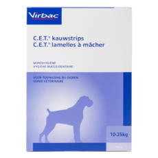 Virbac C.E.T. Chew Strips Oral Hygiene for Dogs 10-25 kg | 141 g