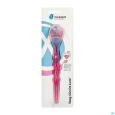 Miradent Tongue-Clin Deluxe Tongue Cleaner Pink | 1 piece