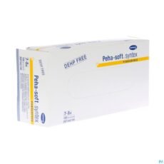 Peha-soft Syntex Gloves Powder Free M | 100 pieces