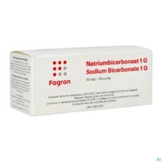 Fagron Sodium bicarbonate 1 g | 50 tablets
