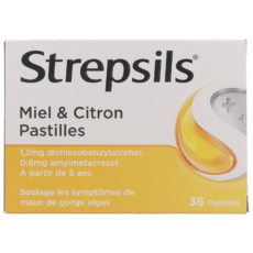 Strepsils Honey & Lemon | 36 lozenges
