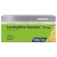 Loratadine Sandoz 10 mg | 100 tablets