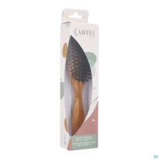 Vitry Cartel Brush Crescent Olivier | 1 piece