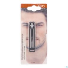 Vitry Nail Clippers Manicure Black | 1 piece