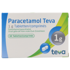 Paracetamol Teva 1 g | 60 tablets