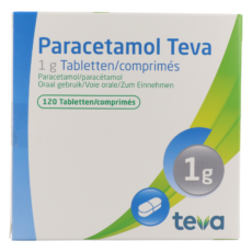 Paracetamol Teva 1 g | 120 tablets