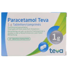 Paracetamol Teva 1 g | 10 tablets