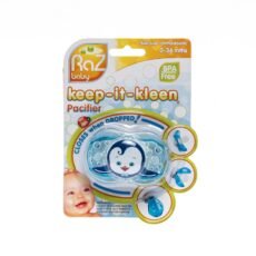 RaZ Baby Keep-It-Kleen Pacifier Ethan Penguin | 1 piece