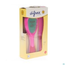Difrax Set Brush and Comb | 1 piece