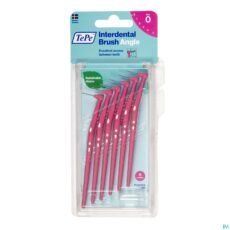 TePe Interdental Brush Angle Pink Size 0 | 6 pieces