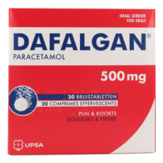 Dafalgan 500 mg | 20 effervescent tablets