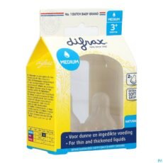 Difrax Teat Natural Medium | 2 pieces