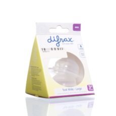 Difrax Pacifier Wide Large | 2 pieces
