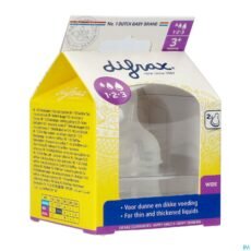 Difrax 1-2-3 Dose teat Wide | 2 pieces